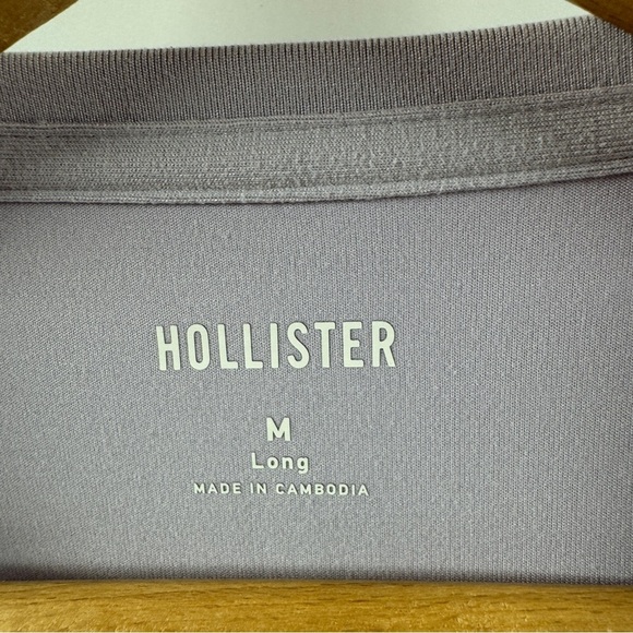 Hollister Light Purple Long Sleeve Top Women’s Medium/Long - Picture 4 of 7